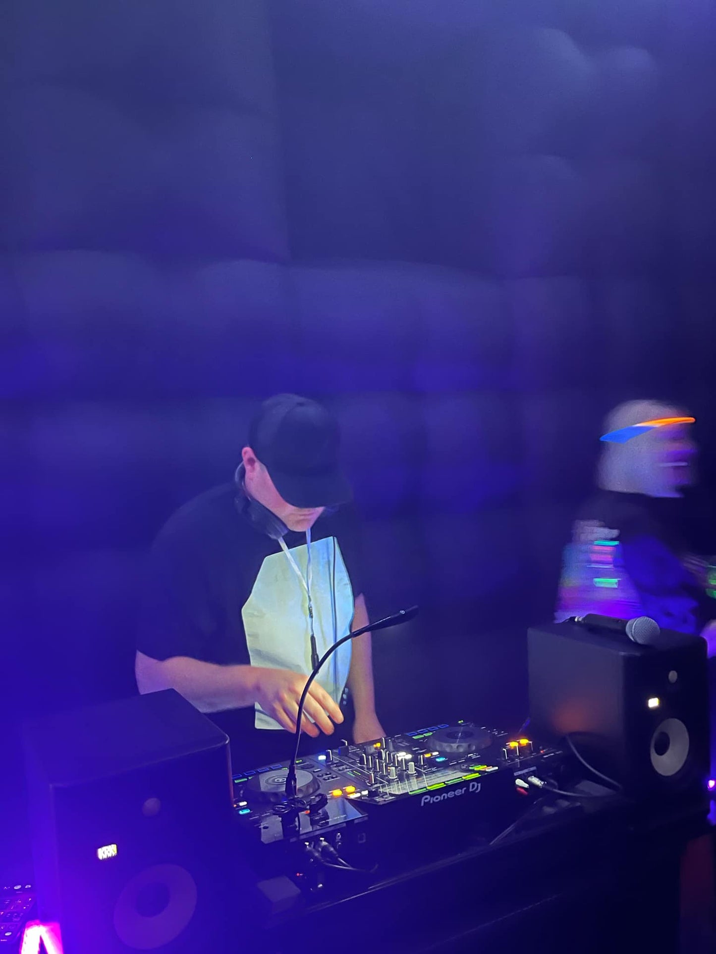 DJ IN INFLATABLE Night Club VIP - Backyard Movie Theater.com