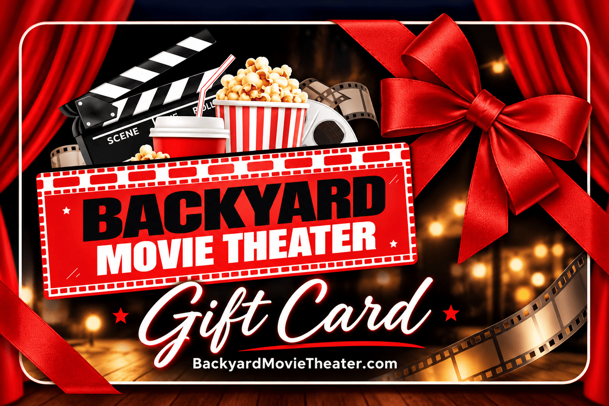 Backyard Movie Theater Gift Card - Backyard Movie Theater