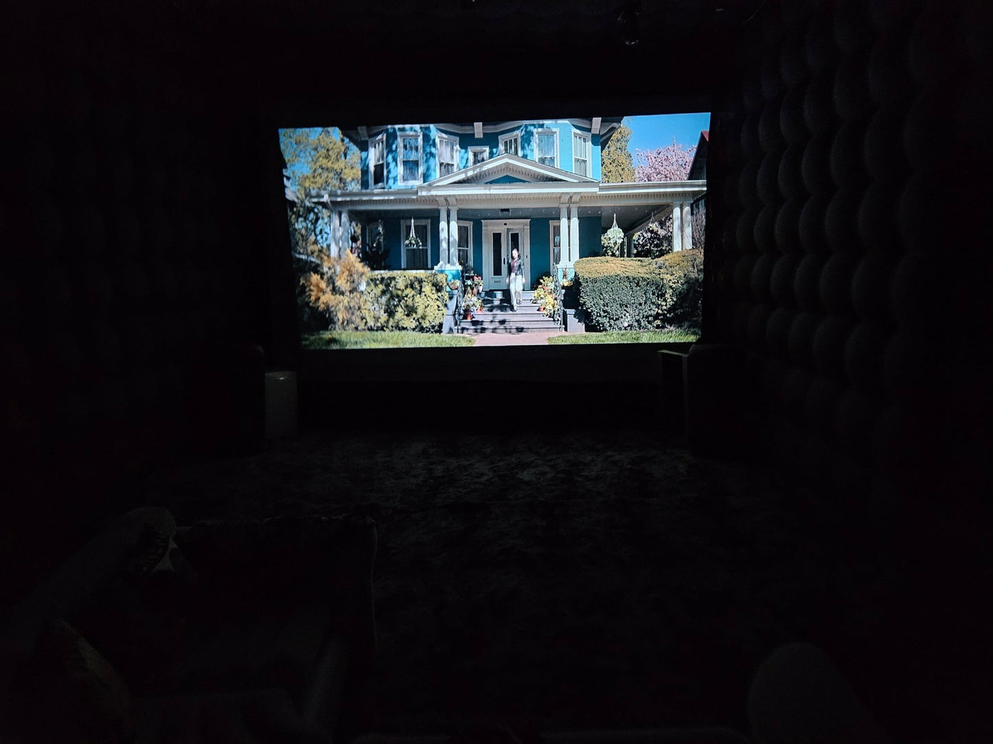 Indoor Movie Theater - Backyard Movie Theater