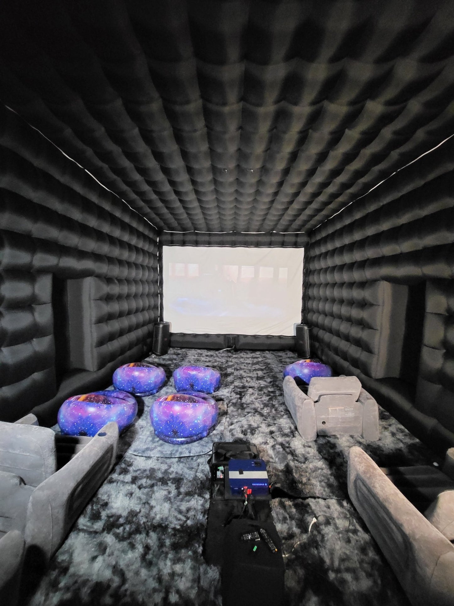 Indoor Movie Theater - Backyard Movie Theater