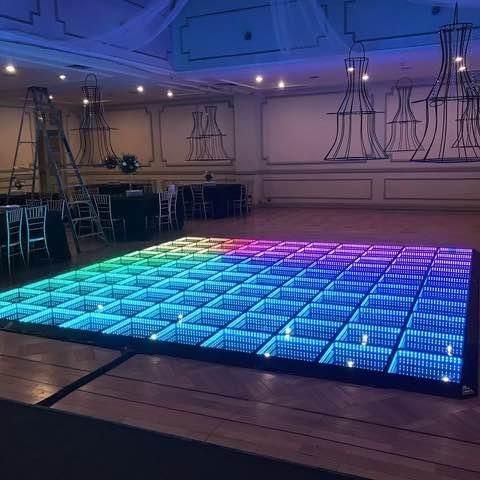 LED Dance Floors - Backyard Movie Theater