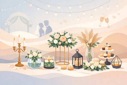 12 Best Wedding Reception Centerpiece Ideas - Backyard Movie Theater
