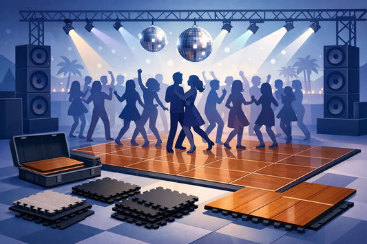 Best Portable Event Flooring for a Packed Dance Floor - Backyard Movie Theater