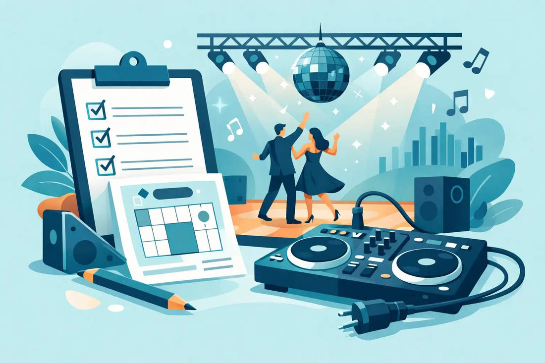 Dance Floor Power Planning Checklist - Backyard Movie Theater