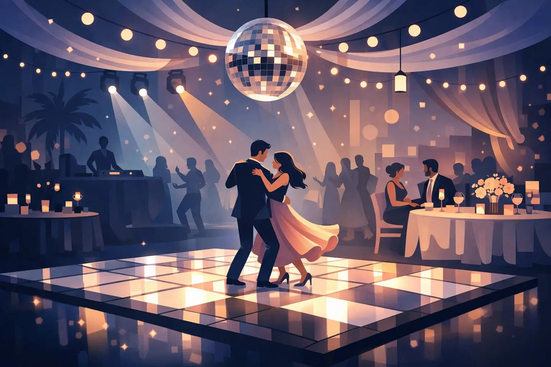 Dance Floor Rental That Steals the Show - Backyard Movie Theater