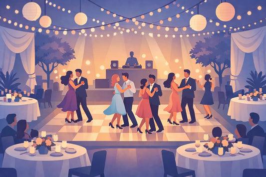 Dance Floor Size for 100 Guests - Backyard Movie Theater