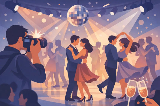 Guide to Dance Floor Photo Moments - Backyard Movie Theater