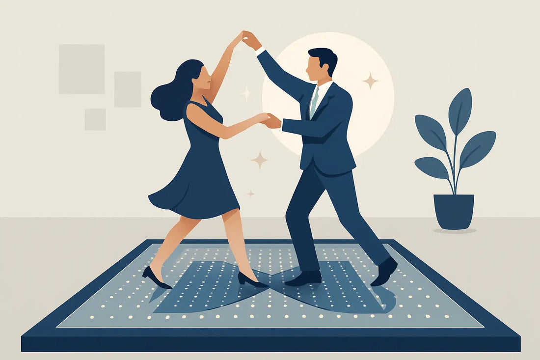 How an Infinity Dance Floor Creates the Wow - Backyard Movie Theater