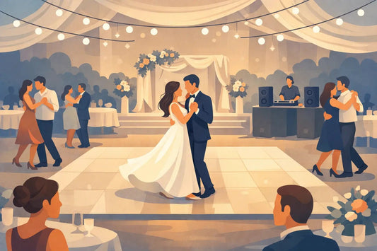 How Much Space for Dance Floor Wedding? - Backyard Movie Theater