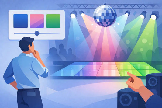 How to Choose Dance Floor Color Effects Right - Backyard Movie Theater