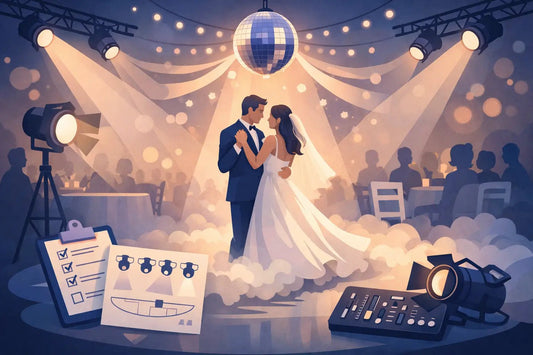How to Plan First Dance Lighting Right - Backyard Movie Theater