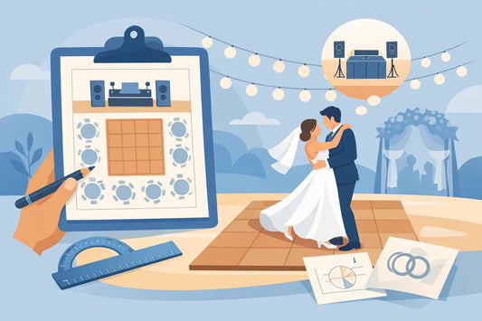 How to Plan Wedding Dance Floor Layout - Backyard Movie Theater