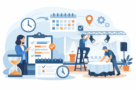 How to Schedule Event Setup Timeline Right - Backyard Movie Theater