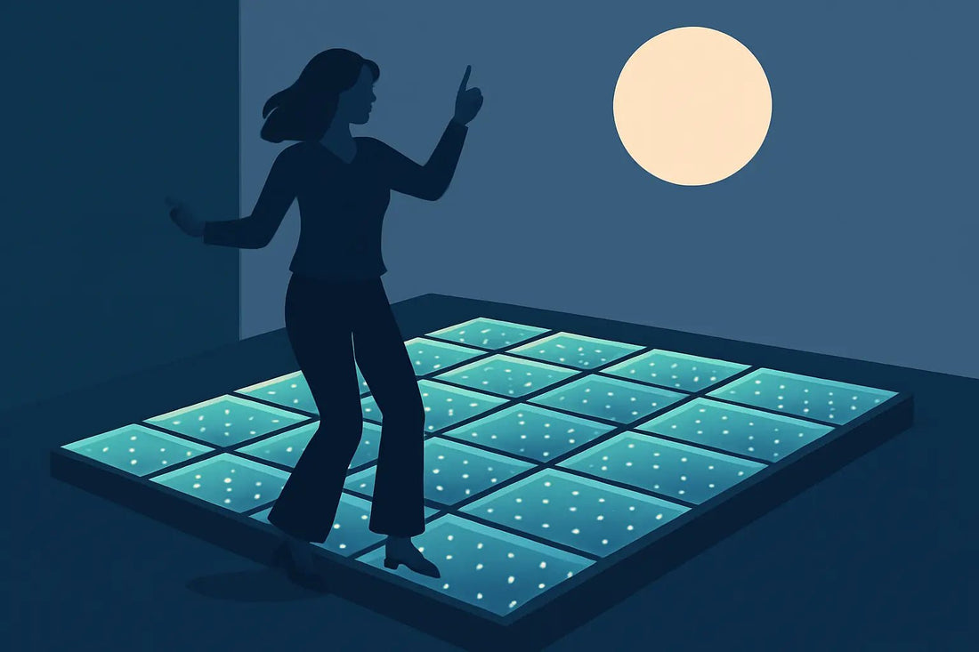 Infinity LED Dance Floor Rental: Worth It? - Backyard Movie Theater