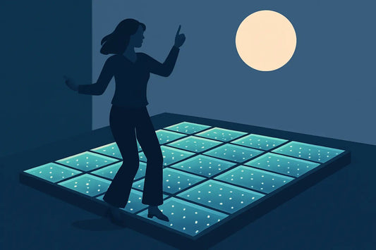 Infinity LED Dance Floor Rental: Worth It? - Backyard Movie Theater