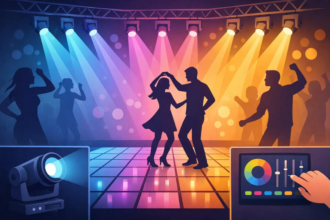 LED Effects Adjustable for Every Dance Floor - Backyard Movie Theater
