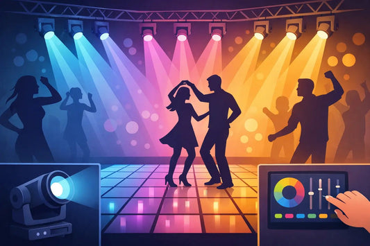 LED Effects Adjustable for Every Dance Floor - Backyard Movie Theater