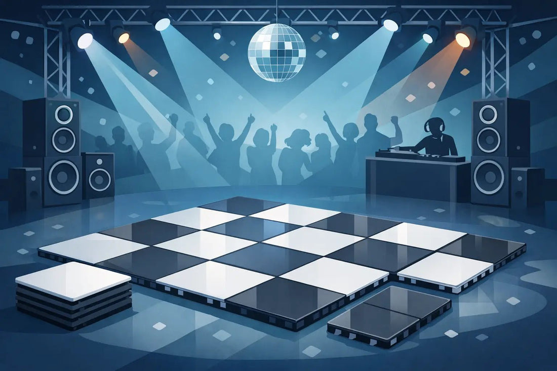 Modular Dance Floor Rental Review - Backyard Movie Theater
