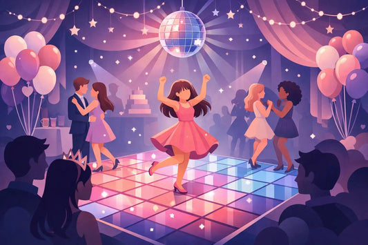 Sweet 16 LED Dance Floor Rental Guide - Backyard Movie Theater