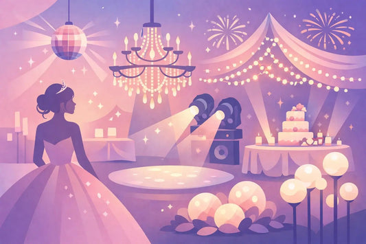 Top Quinceanera Lighting Features List - Backyard Movie Theater