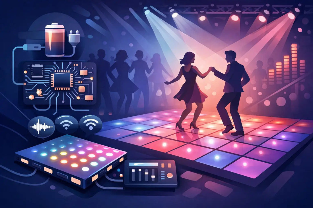 What Powers LED Dance Floors at Events? - Backyard Movie Theater
