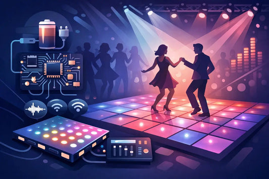 What Powers LED Dance Floors at Events? - Backyard Movie Theater