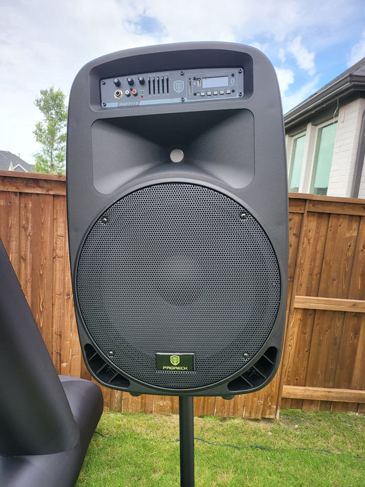 15 inch Bluetooth Speaker Set (Rental)
