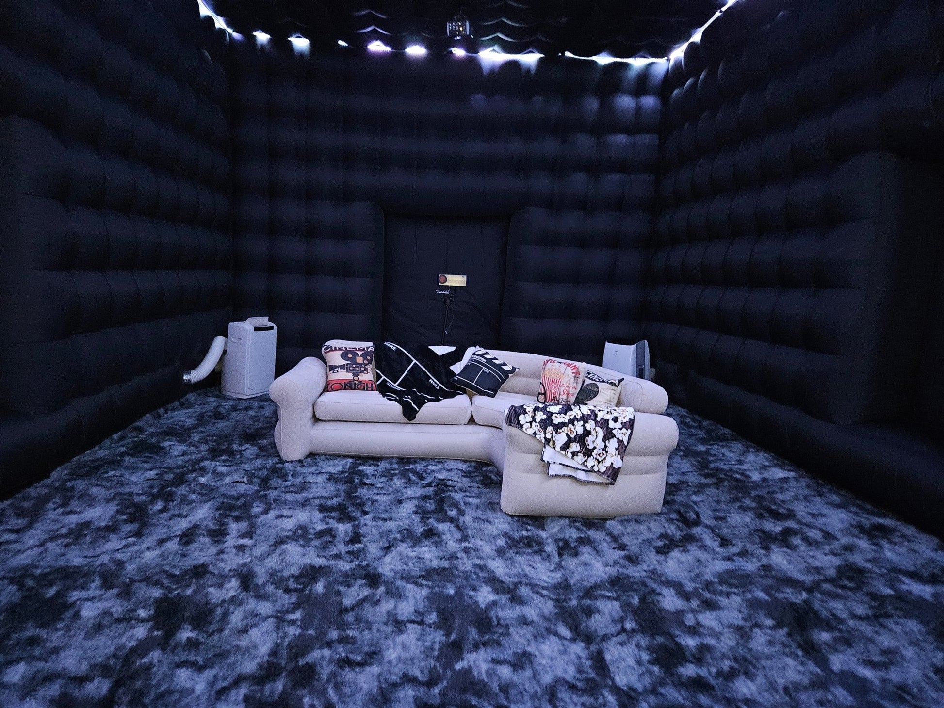 Indoor Movie Theater - Backyard Movie Theater