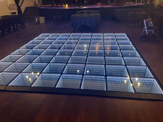 LED Dance Floors - Backyard Movie Theater