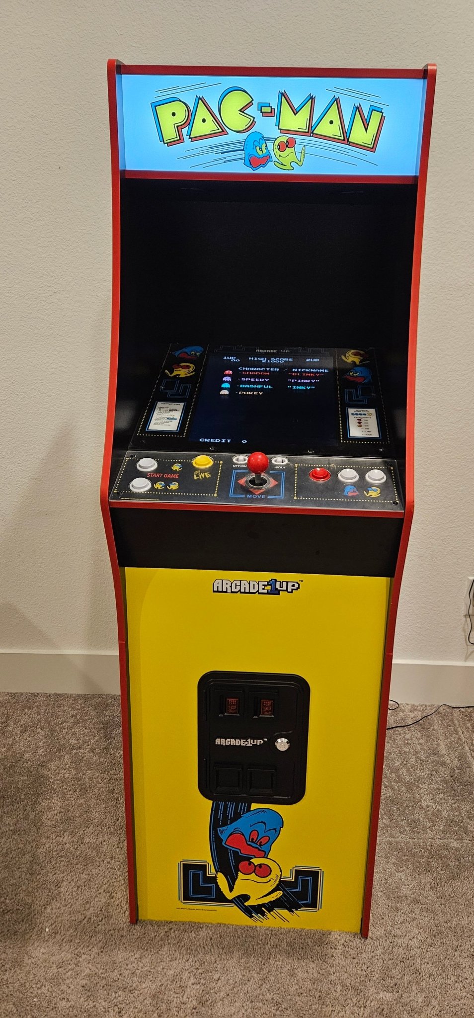 Pac - Man Gaming Console (Rental) - Backyard Movie Theater
