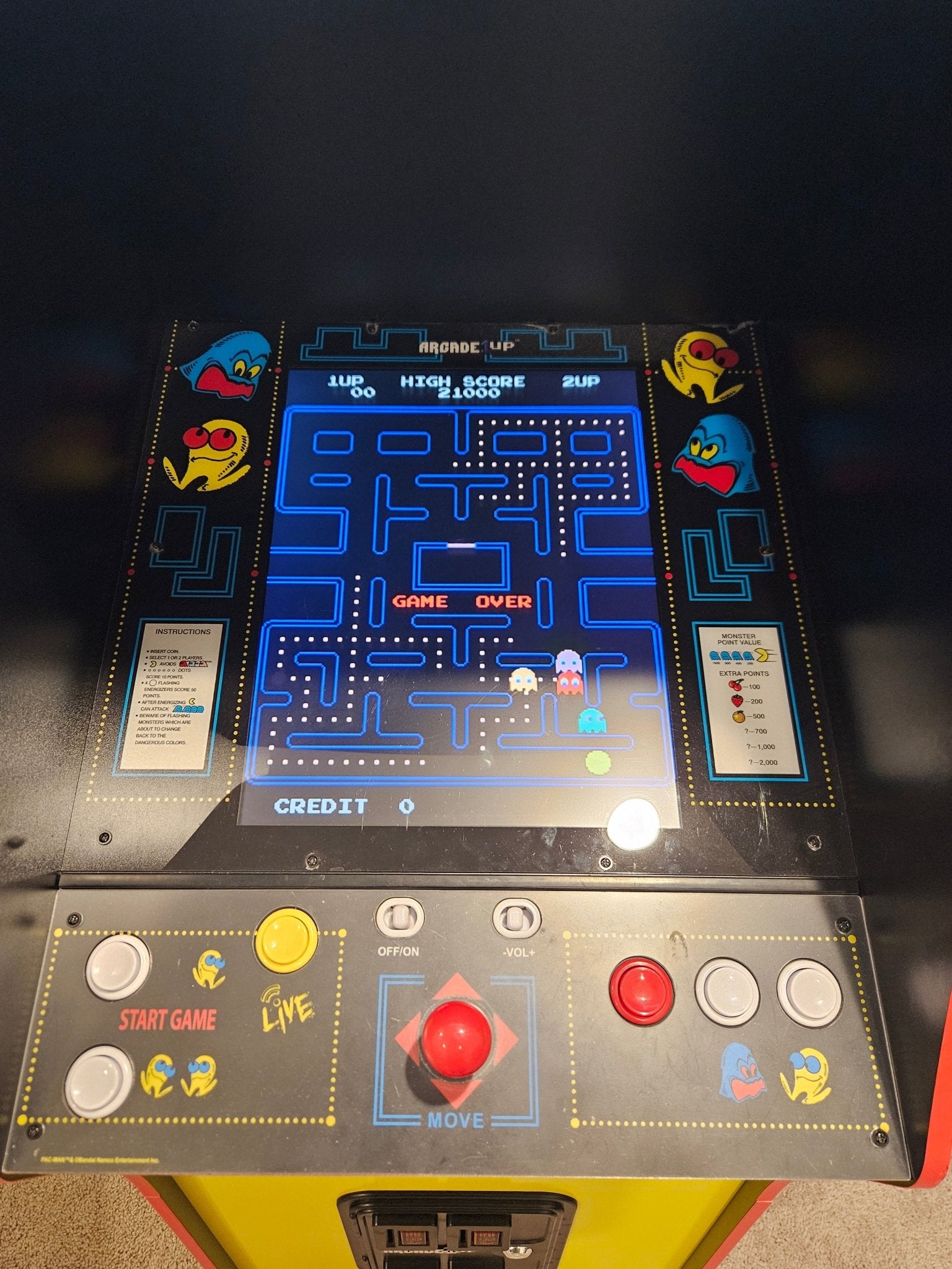 Pac - Man Gaming Console (Rental) - Backyard Movie Theater