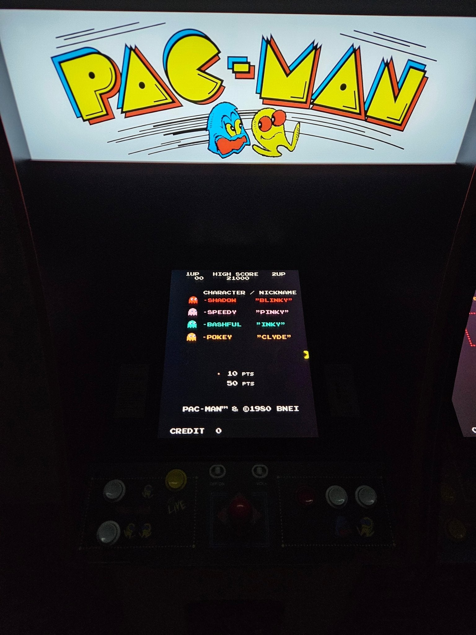 Pac - Man Gaming Console (Rental) - Backyard Movie Theater