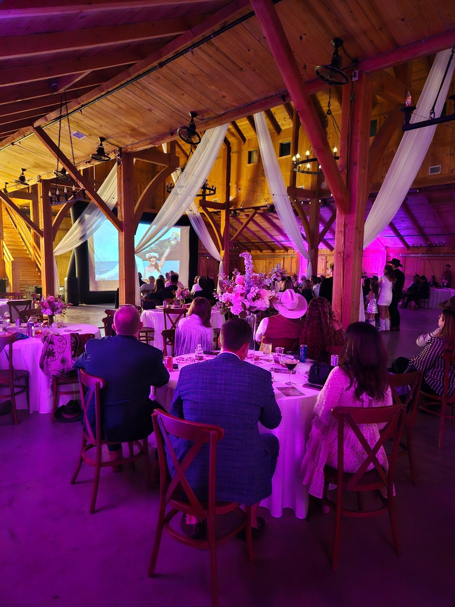 Special Events - Wedding Receptions ✨ A Cinematic Celebration: Relive Your Wedding Day in Style - Backyard Movie Theater